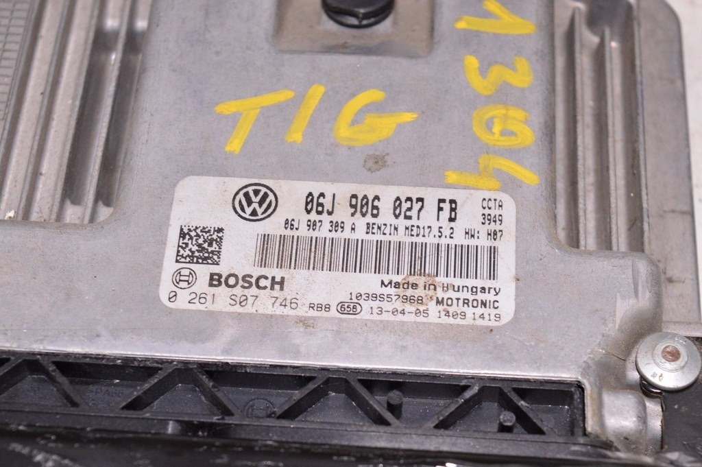 Блок ECU компьютер двигателя VW Tiguan 09-17 (04) — фото 2