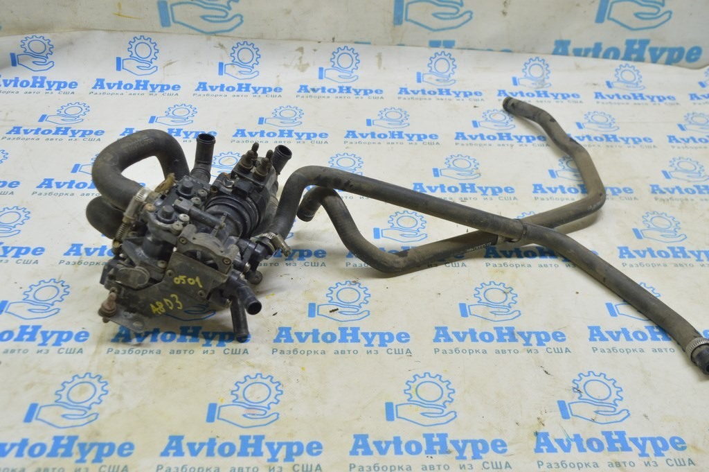 Блок клапанов печки Audi A8 D3 03-09 (01) в сборе