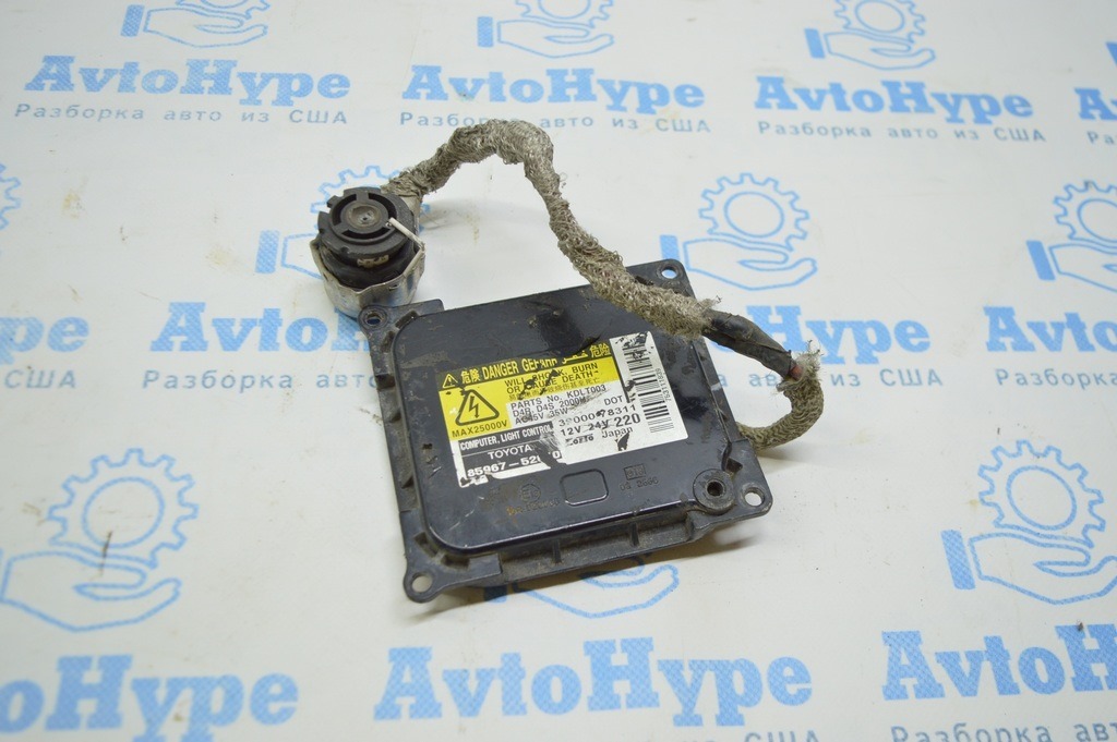 Блок розжига фары Lexus IS250/IS300/IS350 06-13 (01) см состояние по фото