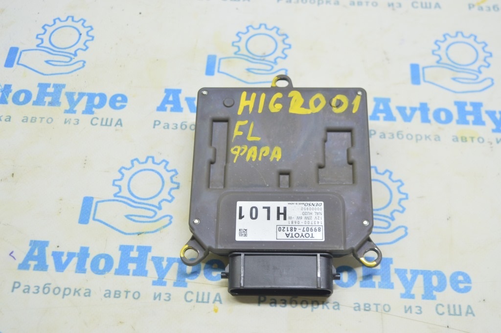 Блок розжига левый Toyota Highlander 20- LED (01) platinum