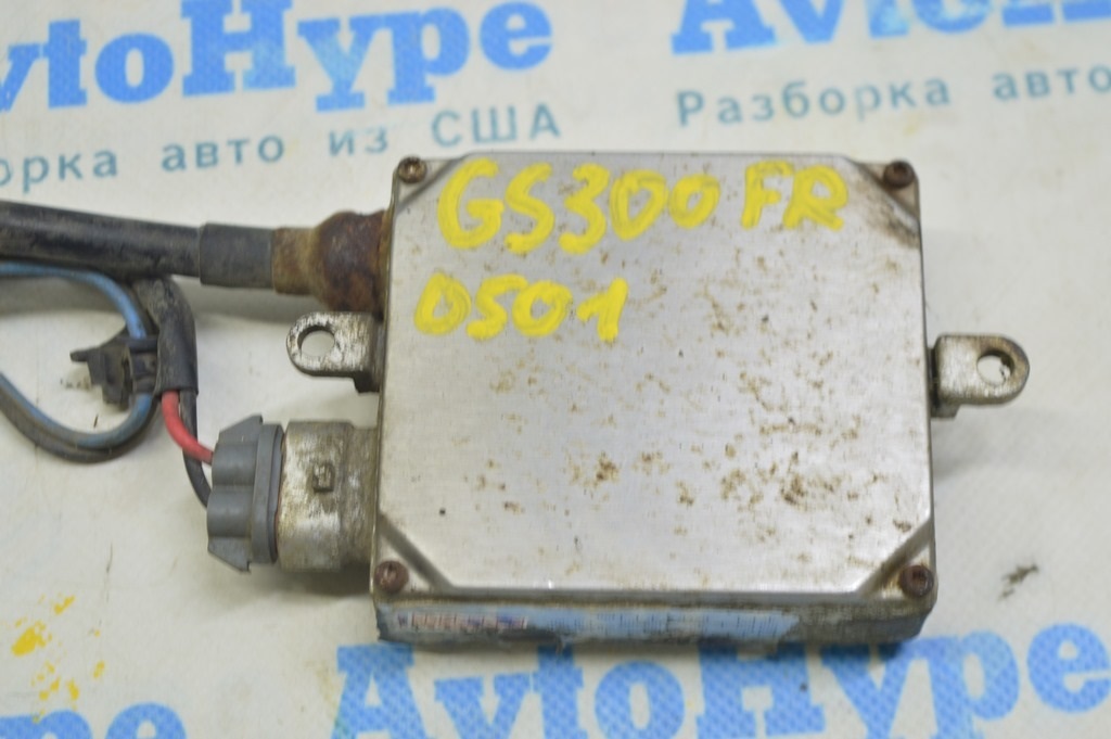 Блок розжига правый Lexus GS300 GS350 GS430 GS450h 06-11 (01) ржавчина — фото 3
