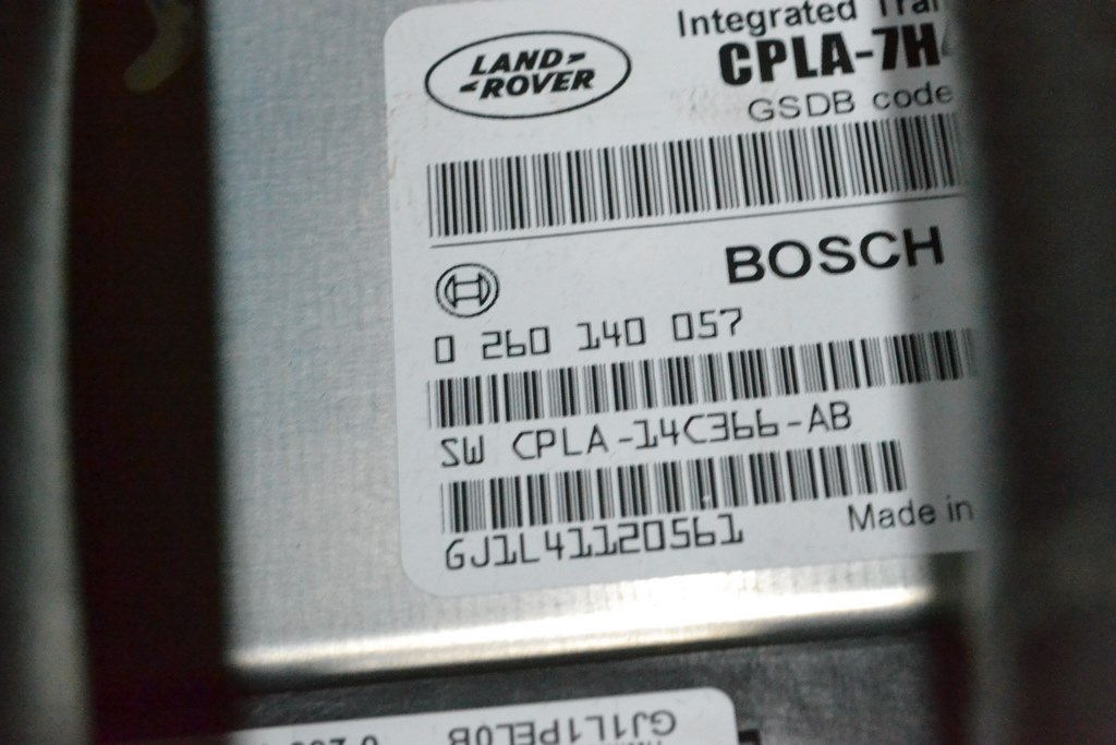 Блок управления КПП Land Rover Range Rover L405 13-17 (01) В центр консоли стоит
