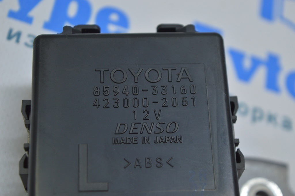 Блок управления стеклоочистителем (дворниками) Toyota Camry v50 12-14 европа (01) — фото 3