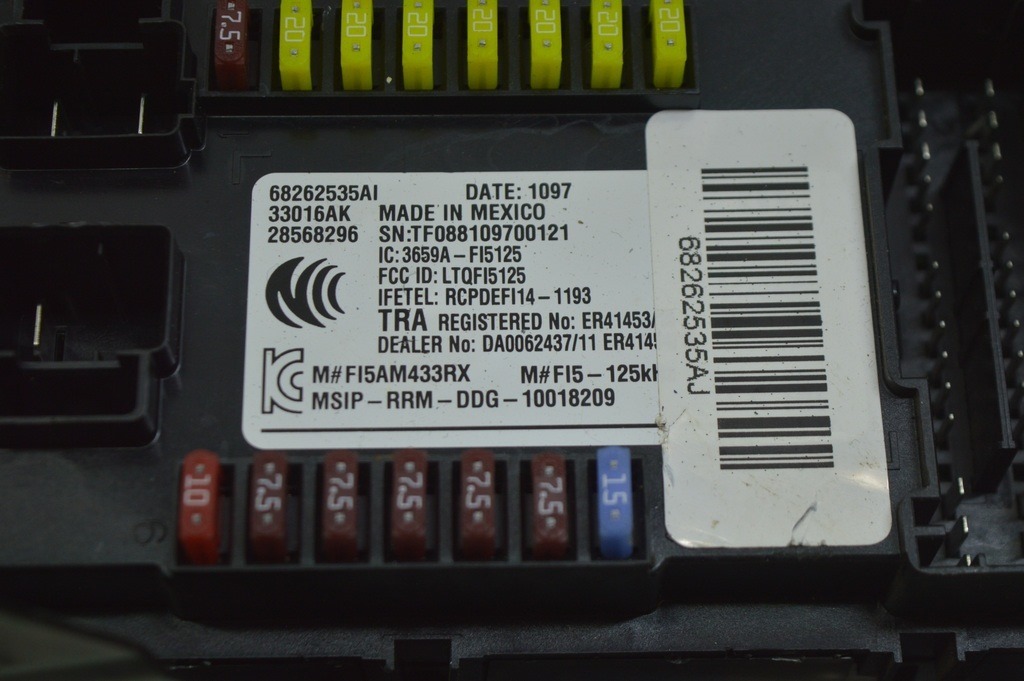 Body Control Module Jeep Compass 17- (01) — фото 2