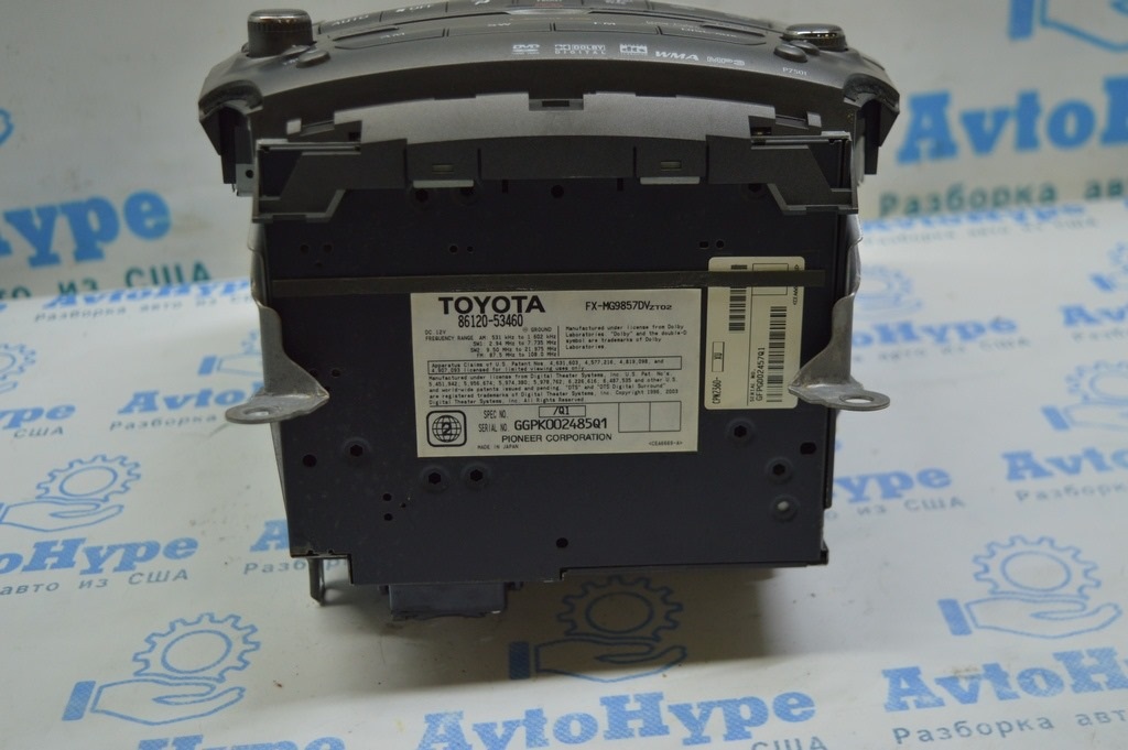 CD-changer, Радио, Магнитофон, Панель MARK LEVINSON Lexus IS250 IS350 06-13 (01) без монитора — фото 2