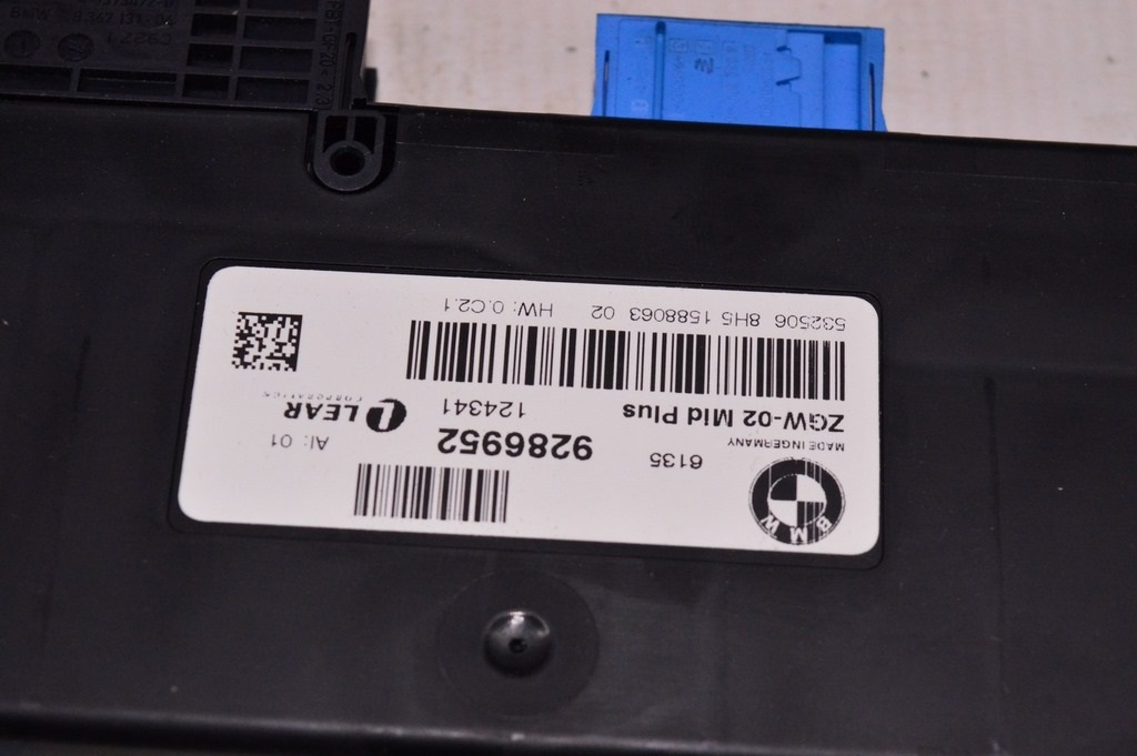 Central Gateway Module Control Unit ZGW-02 BMW X3 F25 11-17 (01) — фото 3