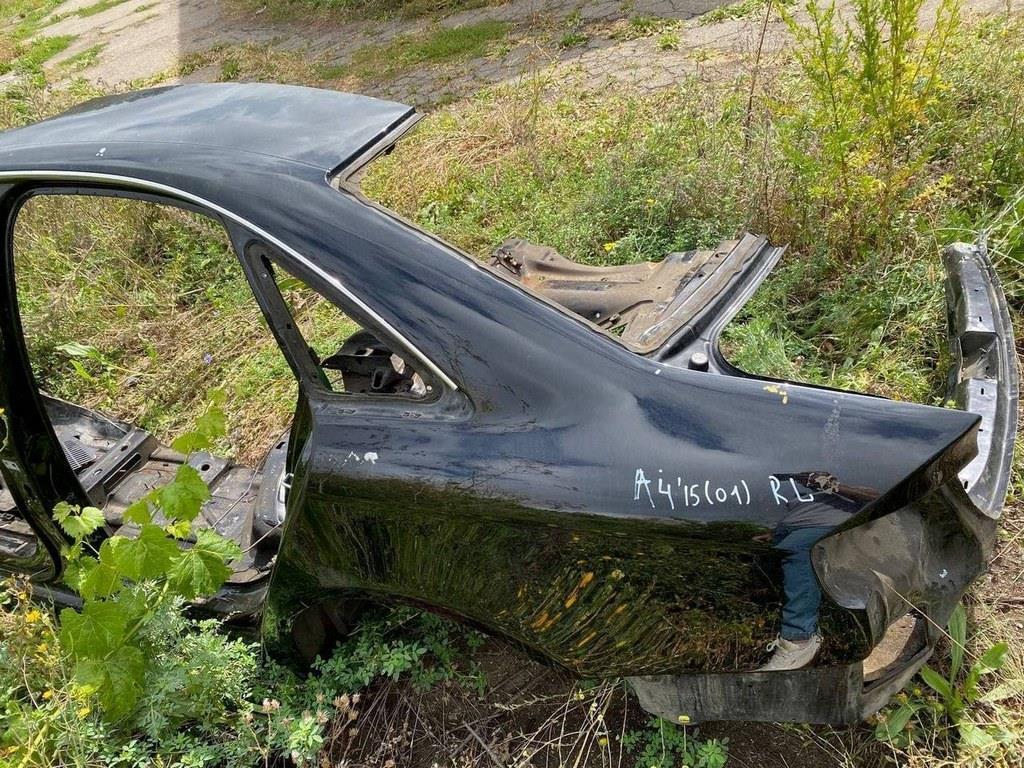 Четверть крыло задняя левая Audi A4 B8 08-16 седан, черный
