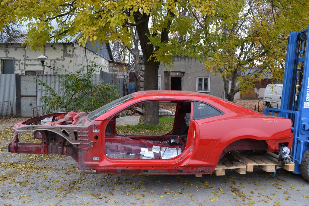 Четверть крыло задняя левая Chevrolet Camaro 10-15 (01) красная — фото 2