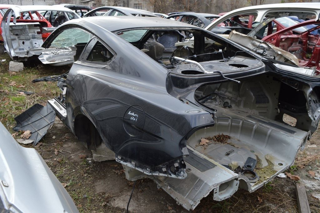 Четверть крыло задняя левая Ford Mustang mk6 15- купе черная,цвет G1 (01) (без окуляра) — фото 2