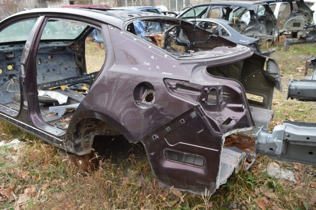 Четверть крыло задняя левая Kia Optima 14-15 (01) бордовая — фото 2