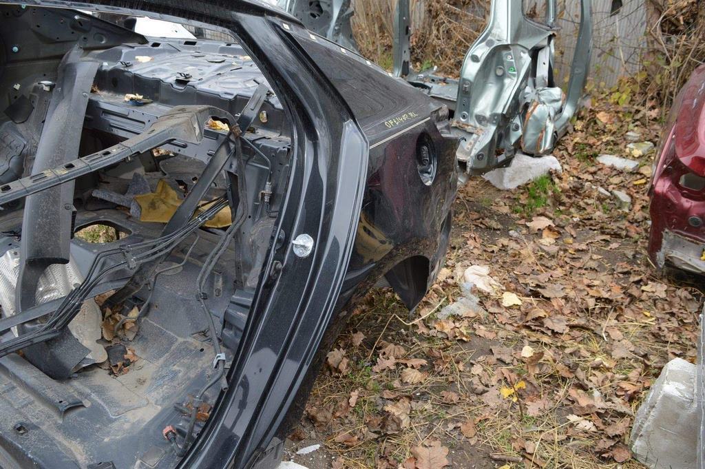 Четверть крыло задняя левая Kia Optima 14-15 черная,цвет EB (02)