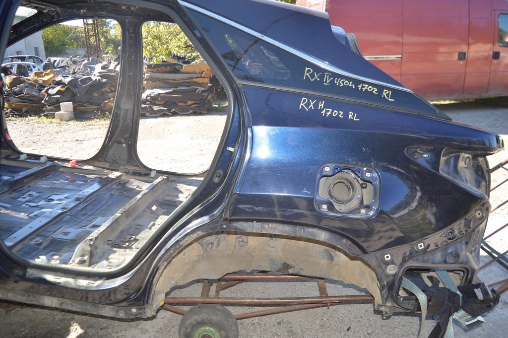 Четверть крыло задняя левая Lexus RX350 RX450h 16-22 без BSM, синяя (02)