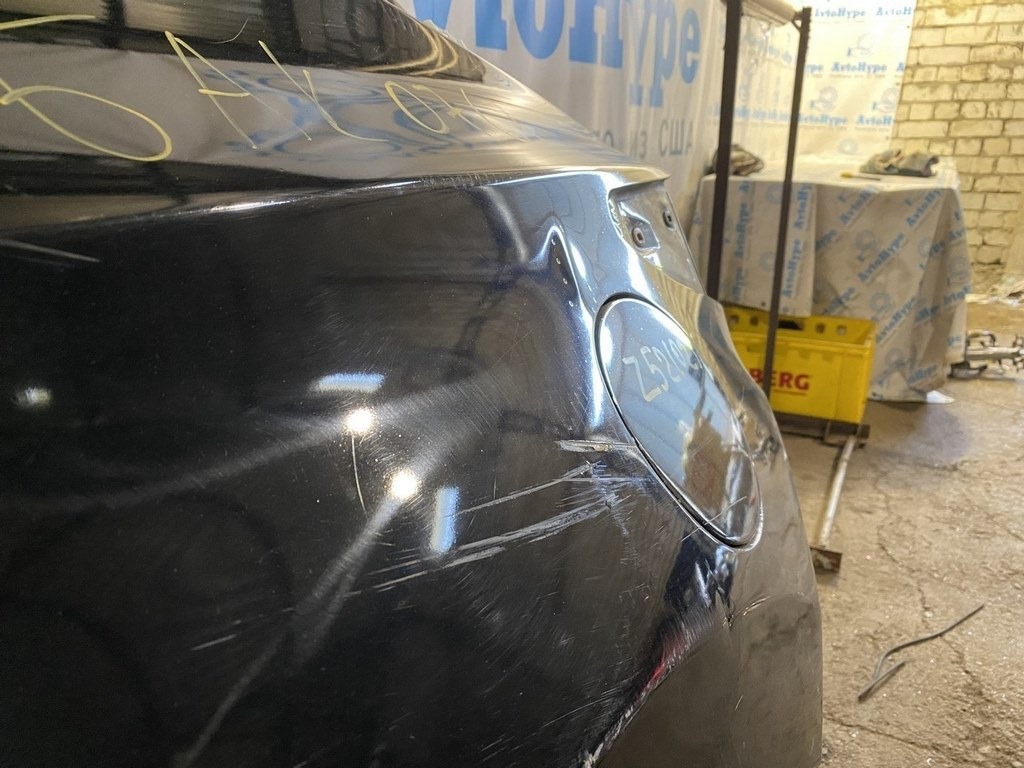 Четверть крыло задняя левая Nissan Murano z52 15- (01) деф.порога — фото 3
