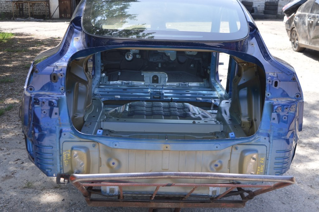 Четверть крыло задняя левая Tesla Model 3 21- на кузове (02) — фото 3