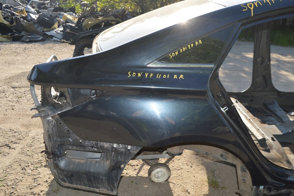 Четверть крыло задняя правая Hyundai Sonata 11-15 (01) на кузове — фото 2
