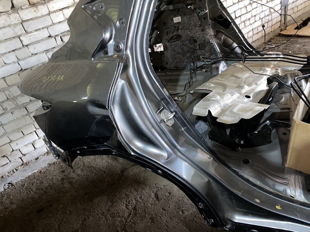Четверть крыло задняя правая Infiniti QX30 17- (01) графит цвет KAD замята — фото 2