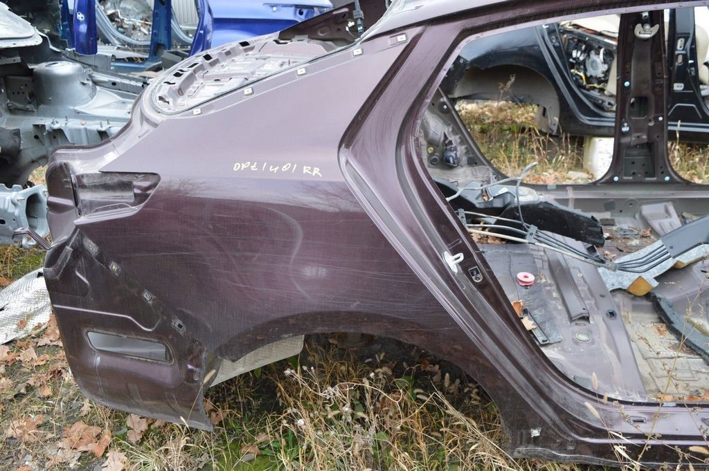 Четверть крыло задняя правая Kia Optima 14-15 (01) бордовая