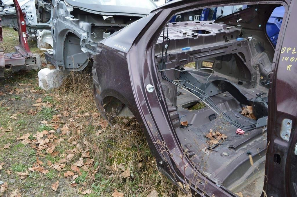 Четверть крыло задняя правая Kia Optima 14-15 (01) бордовая — фото 2