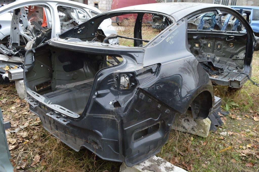 Четверть крыло задняя правая Kia Optima 14-15 черная,цвет EB (02) — фото 2