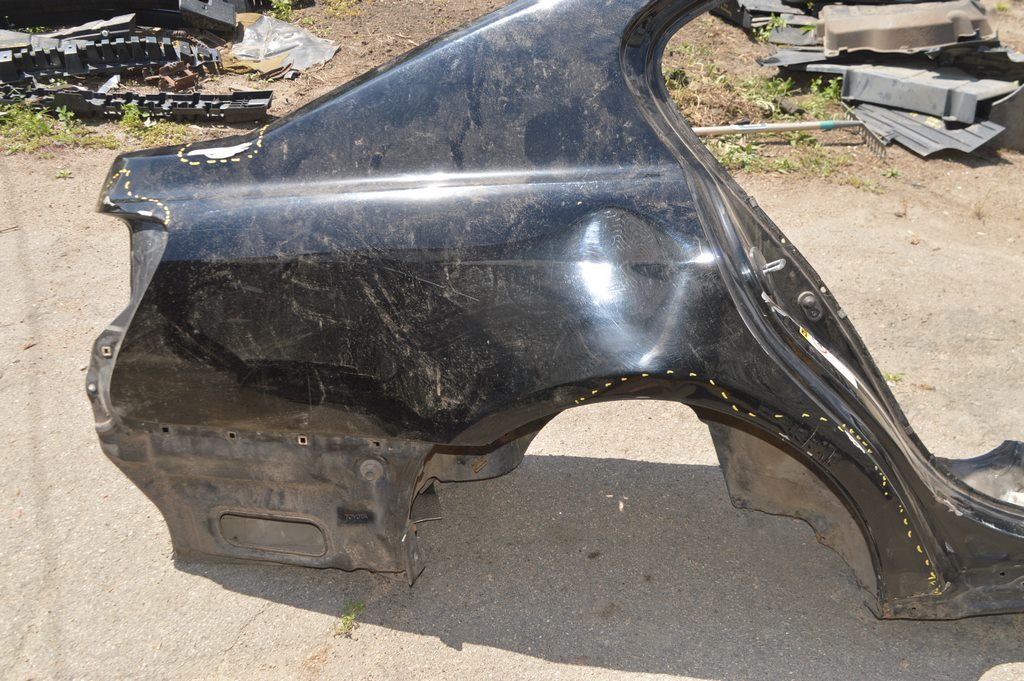 Четверть крыло задняя правая Lexus GS300 GS350 GS430 GS450h 06-11 (02) черная, примята — фото 2