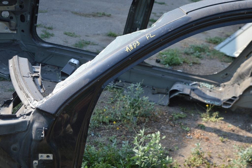 Четверть передняя левая Audi A8 D3 03-09 синяя (01) — фото 2