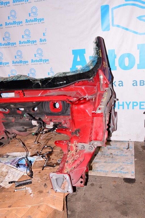 Четверть передняя левая Ford Edge 16-18 (04) красный цвет RR — фото 3
