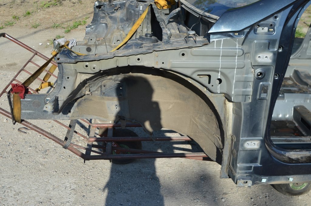 Четверть передняя левая Hyundai Sonata 11-15 (01) отрезана — фото 2