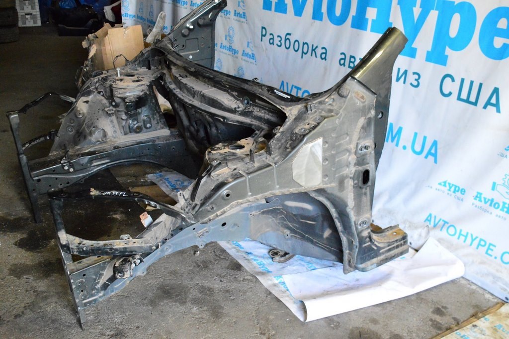 Четверть передняя левая Infiniti JX35 QX60 13- (01) зеленый цвет EAJ — фото 2