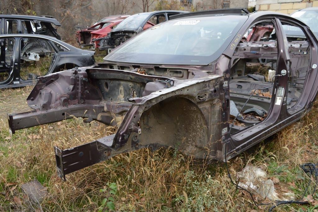 Четверть передняя левая Kia Optima 11-15 (01) бордовая