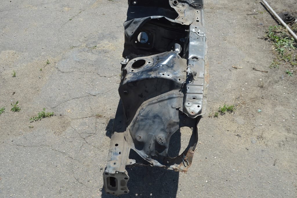 Четверть передняя левая Lexus GS300 GS350 GS430 06-11 awd (02) черная, ржавчина — фото 3