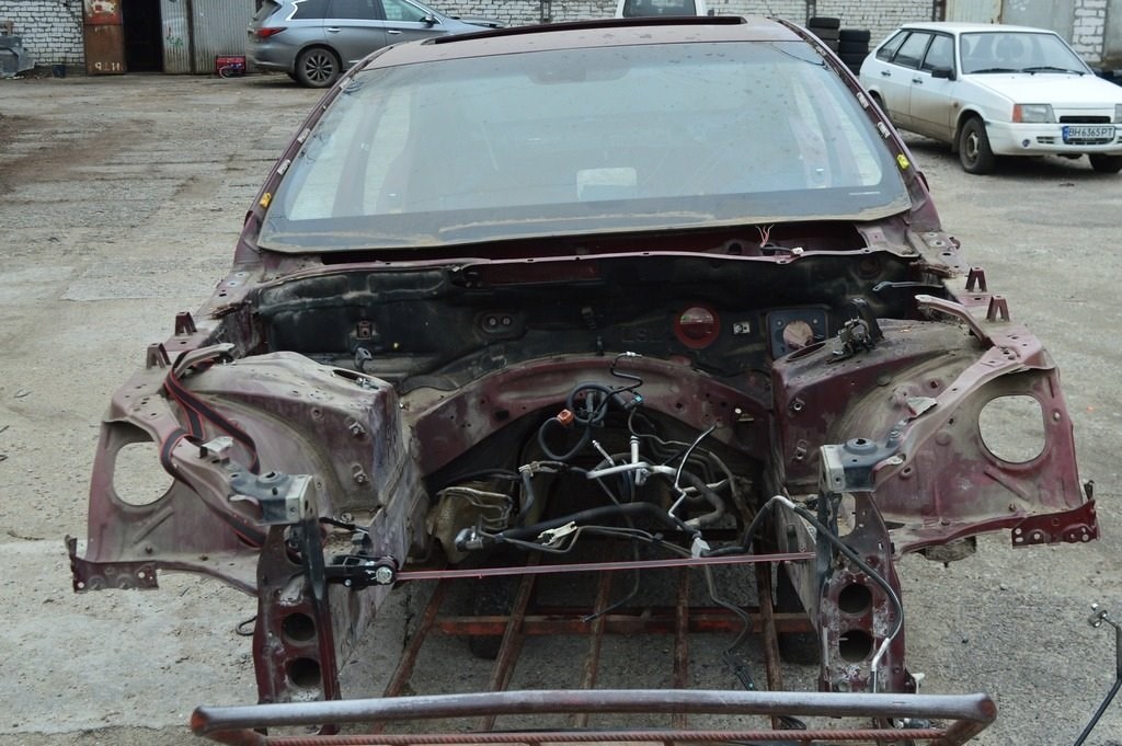 Четверть передняя левая Lexus LS460 LS600h 07-12 (01) бордовый цвет — фото 3