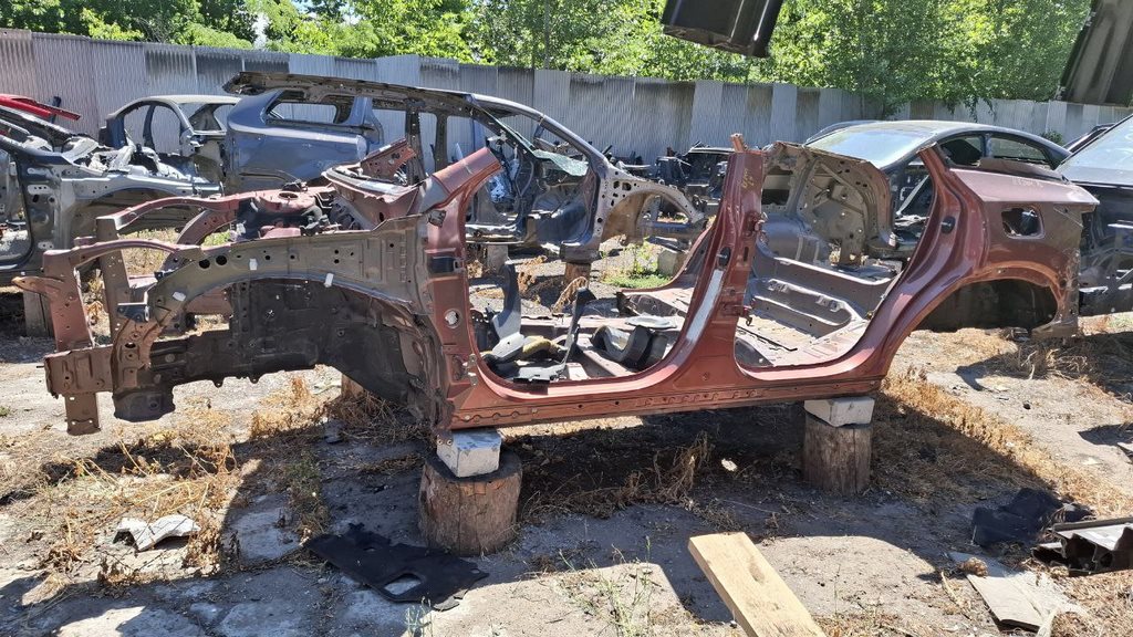 Четверть передняя левая Lexus RX 350/350h/500h 23- (01) медный 4Y5 без порога — фото 4