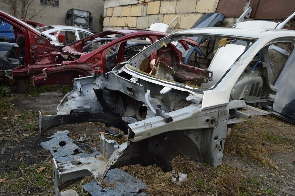 Четверть передняя левая VW Tiguan 09-17 (06) серебро без порога — фото 3