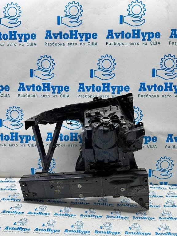 Четверть передняя правая только лонжерон BMW X5 G05 19-24 (01) графит C27