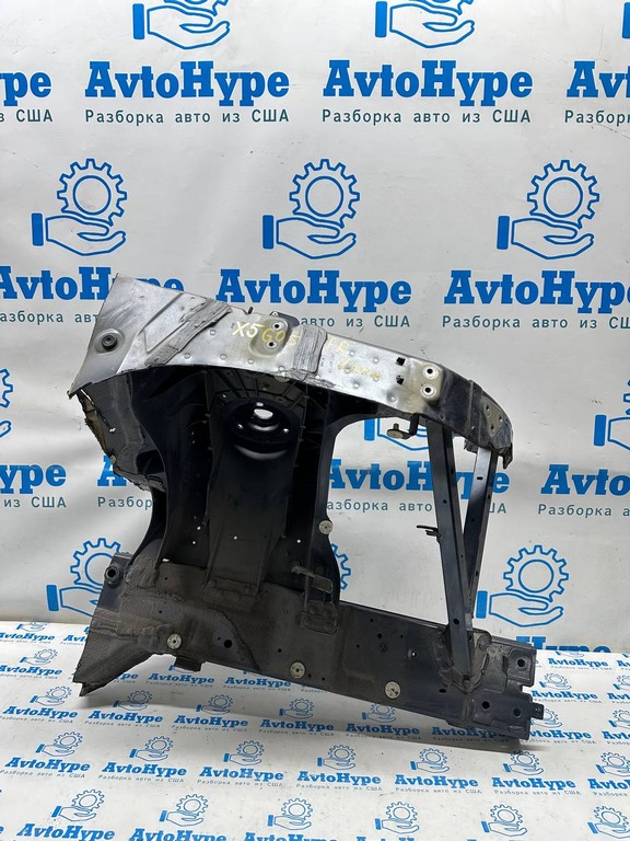 Четверть передняя правая только лонжерон BMW X5 G05 19-24 (01) графит C27 — фото 3