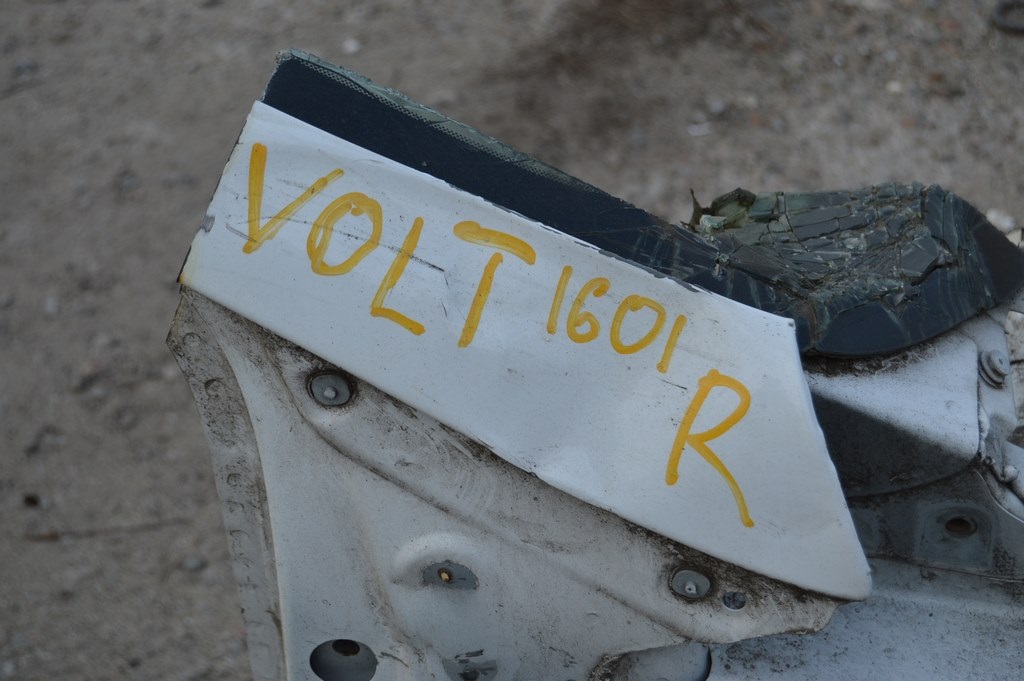Четверть передняя правая Chevrolet Volt 16- белая (01) только стойка,без лонжерона — фото 3