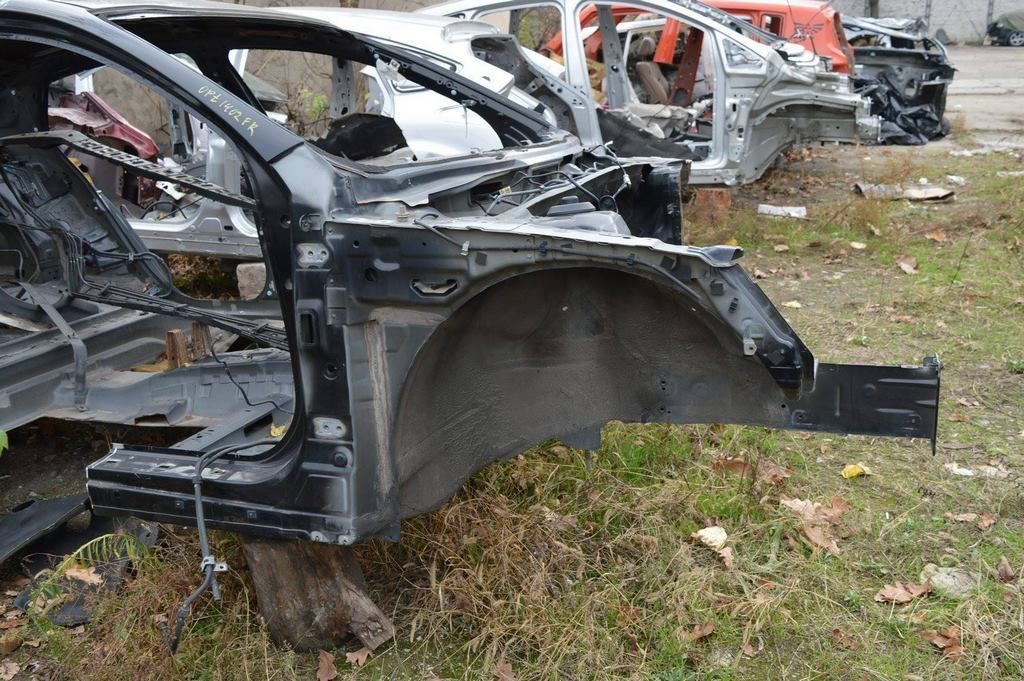 Четверть передняя правая Kia Optima 11-15 черная,цвет EB (02) — фото 2