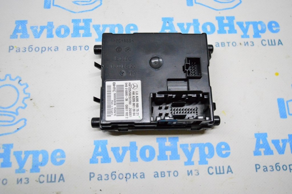 Climate Control Unit блок управления печкой Mercedes GLC X253 16- A2059012004