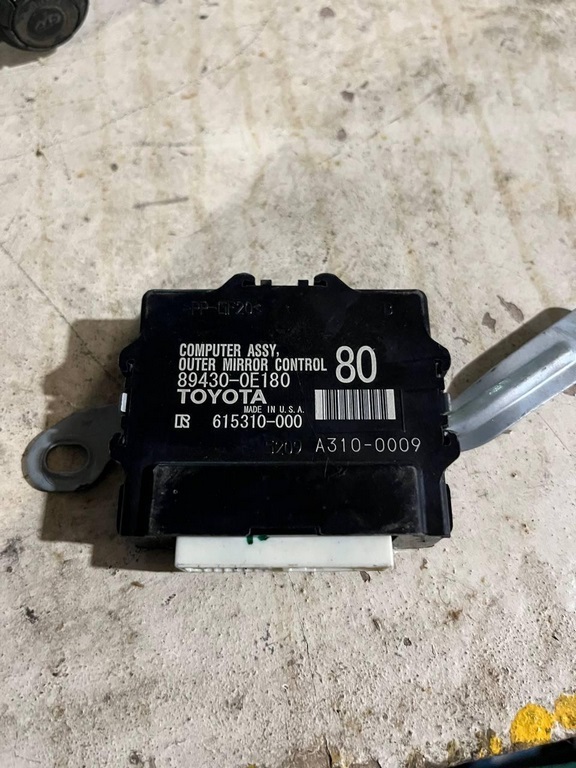 Computer assy, outer mirror control Toyota Highlander 20- (01) перед лев