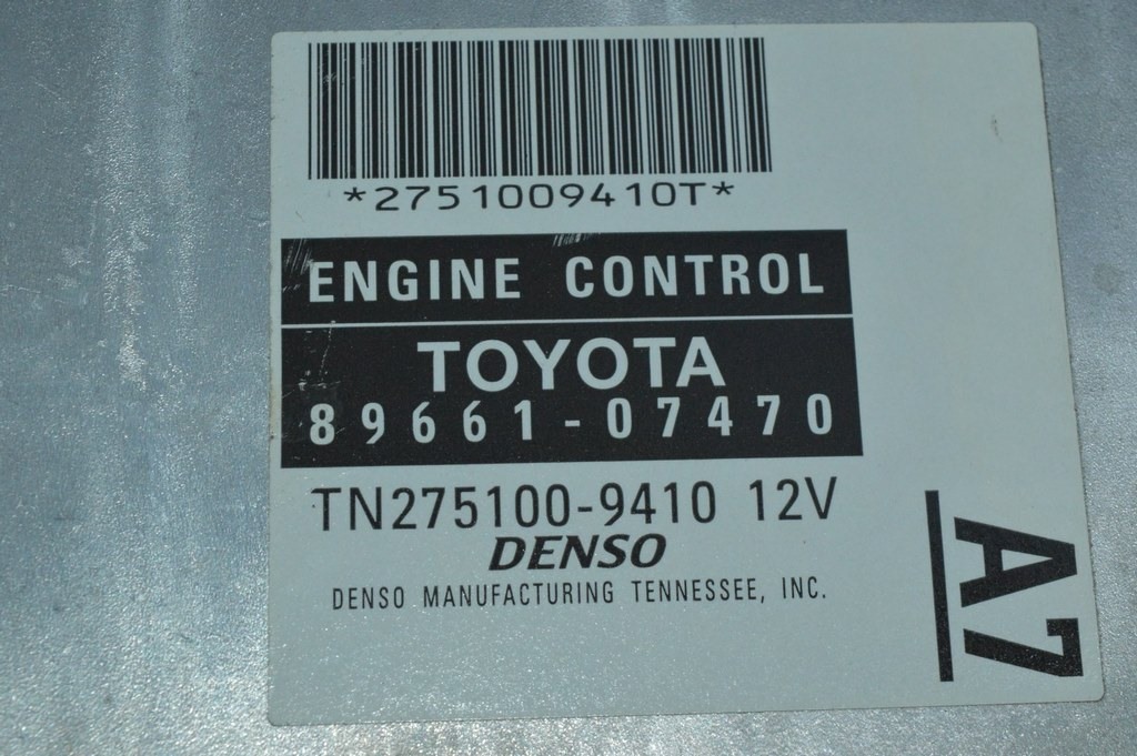 Computer Brain Engine Control ECU ECM Блок ECU компьютер двигателя  Toyota Avalon 05-12 (01) — фото 3