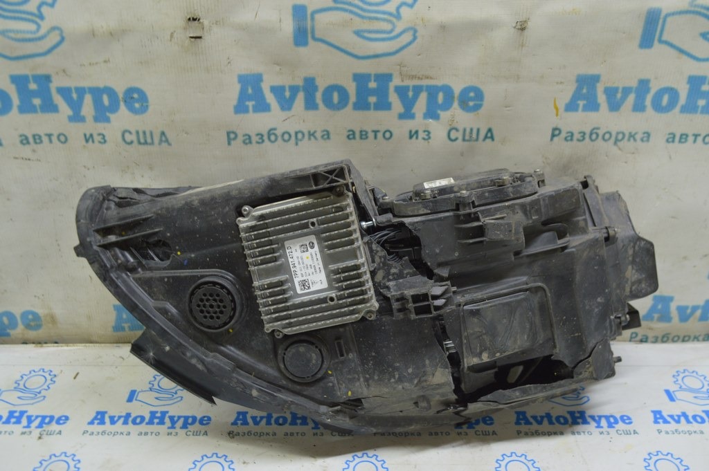 Control unit cornering headlight Porsche Panamera 14-16 LED (01) на фаре — фото 3