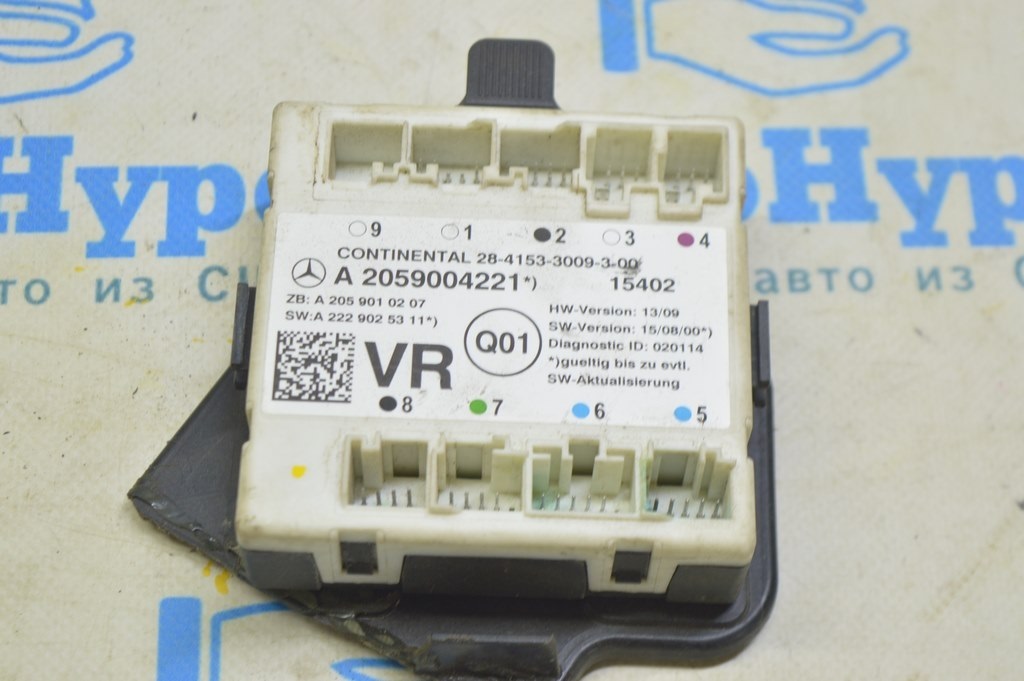 Control Unit Door Module Компьютер двери перед прав Mercedes GLC X253 16-