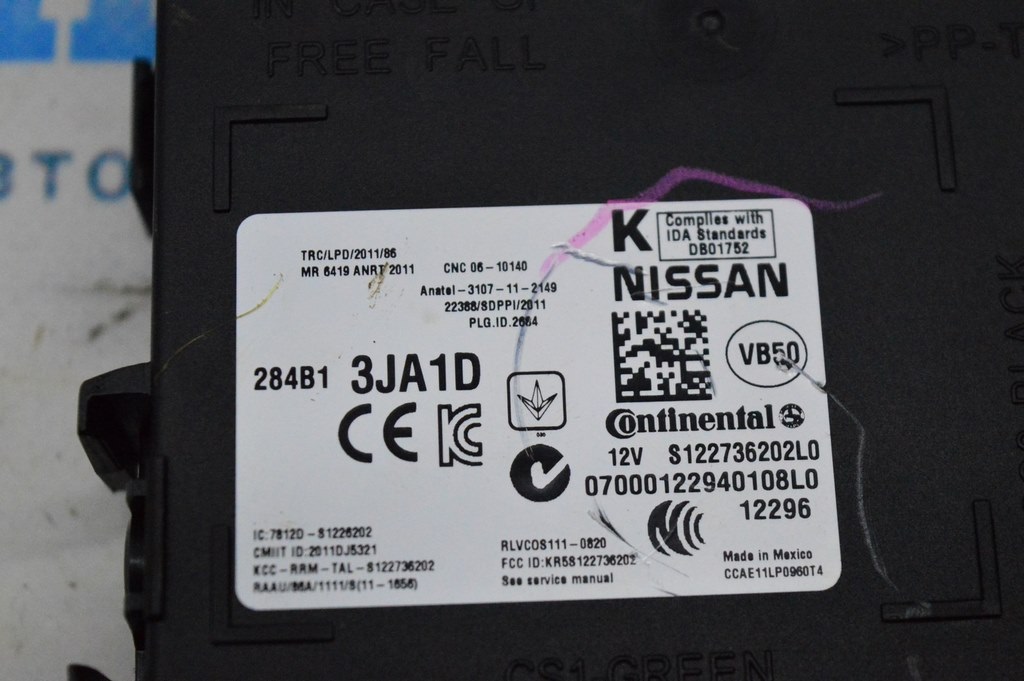 CONTROLLER ASSY-BCM Infiniti JX35 QX60 13- (01) — фото 3