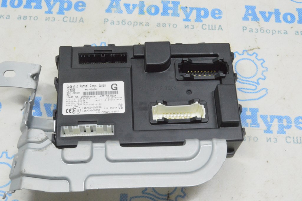 CONTROLLER ASSY-BCM Nissan Leaf 18-19 (02) — фото 2