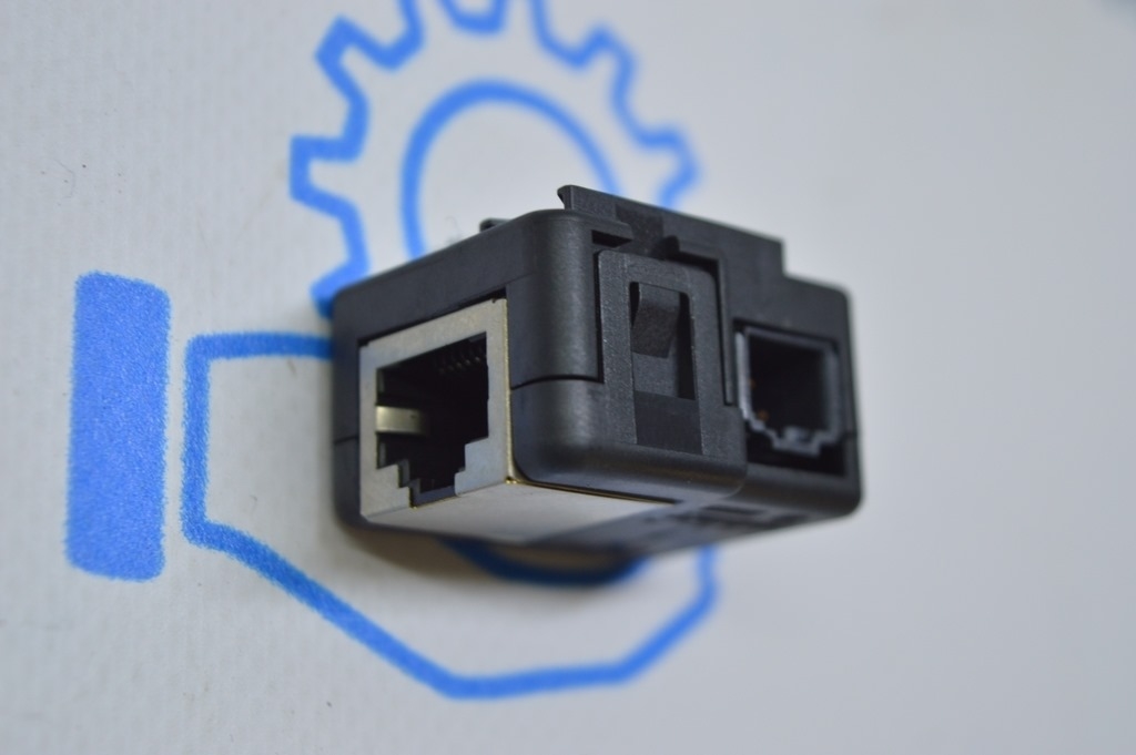 Data Outlet RJ45 LAN NET Enternet Adapter Port Connector Tesla Model 3 21- — фото 3