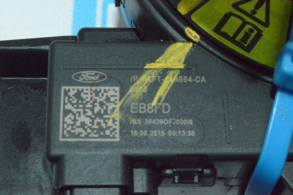 Датчик угла поворота руля Ford Focus mk3 15-18 (07) — фото 2