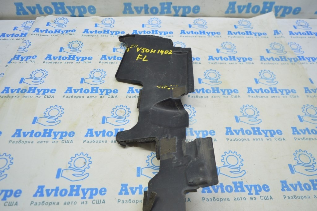 Дефлектор радиатора лев Toyota Camry v50 12-14 usa\euro LE XLE тип 2, надрыв (02)