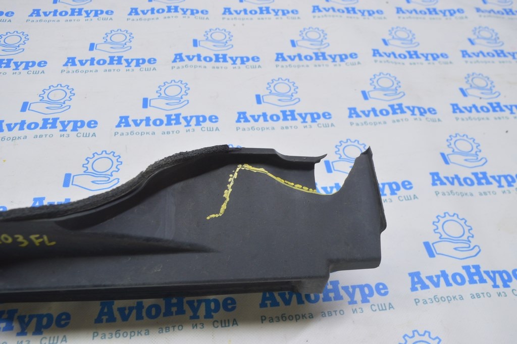 Дефлектор радиатора лев Toyota Camry v50 12-14 usa\euro SE (03) треснут, нет фрагмента — фото 2