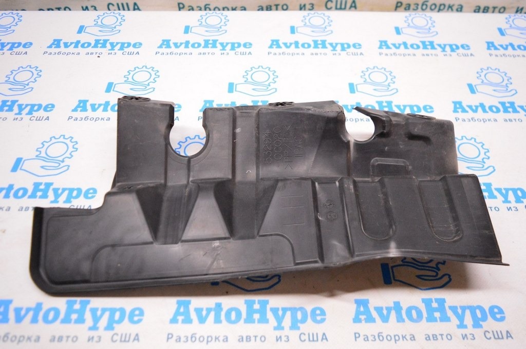 Дефлектор радиатора лев Toyota Sequoia 2008-2022 (01) небольшой деф. — фото 2