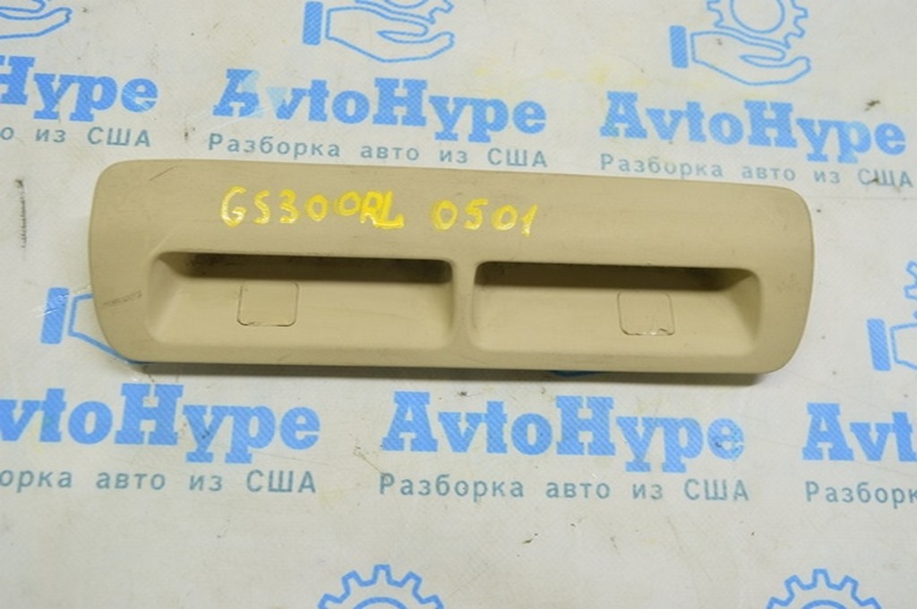 Дефлектор задний левый в ноги  Lexus GS300 GS350 GS430 GS450h 06-11 беж